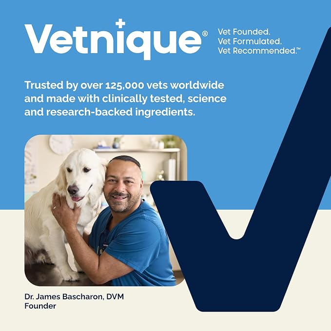Vetnique Glandex Rapid Digestive Support for Dogs, Pumpkin + 7 Probiotics | Diarrhea Soft Chews to Firm Loose Stool, Pumpkin Fiber & 500M CFU Probiotics, Vet Formulated Chicken Flavor, 25 Count