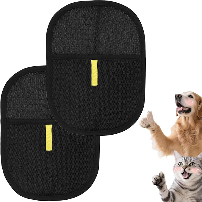 Pet Hair Removal Glove for Cats & Dogs Thickened Strong Pet Hair Remover Glove, 1-Pack