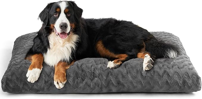 EHEYCIGA XXL Dog Bed 47x29 Inch, Extra Large Pet Beds for Dogs, Charcoal