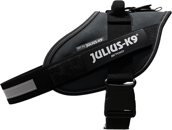 Julius-K9, 16IDC-ANT-0, IDC Powerharness, Dog Harness, Size: 0, Anthracite