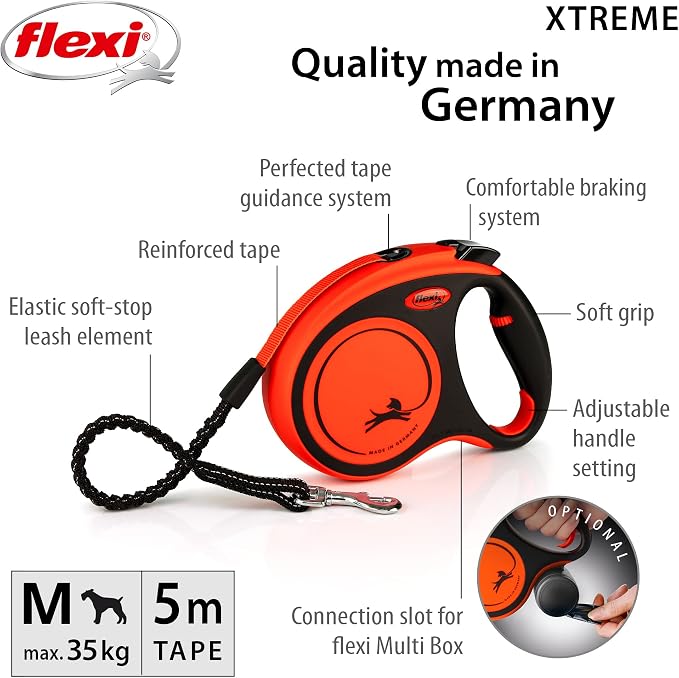 Flexi Extreme Tape 5m [Dog Lead] (M Size(less than 25kg))