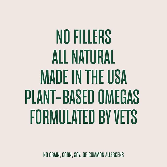 WagWell Ahiflower Omega Oil for Dogs, Plant-Based All Natural (8 fl oz)