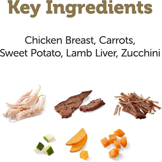 Applaws Taste Toppers, Grain-Free Dog Food Topper, Limited Ingredient, Chicken & Lamb Stew with Carrot, Courgette & Sweet Potato (12 x 5.5oz Cans)