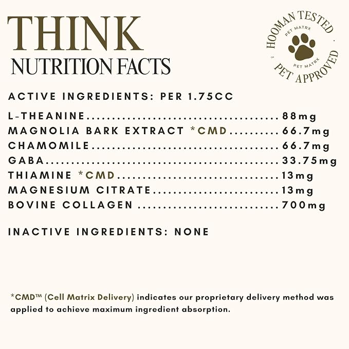 Think Cognitive and Calming Supplement with Collagen and Magnesium