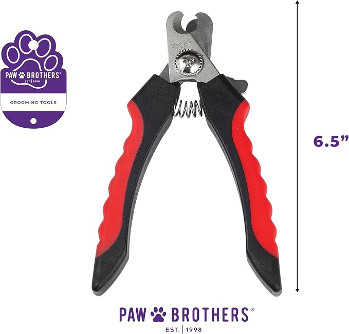 Ryan's Pet Supplies Paw Brothers Nail Clipper, Large 6.5in
