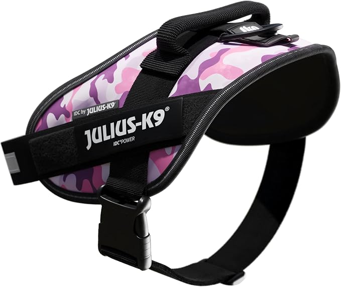 Julius-K9 IDC Power Harness, Size: M/0, Pink Camo
