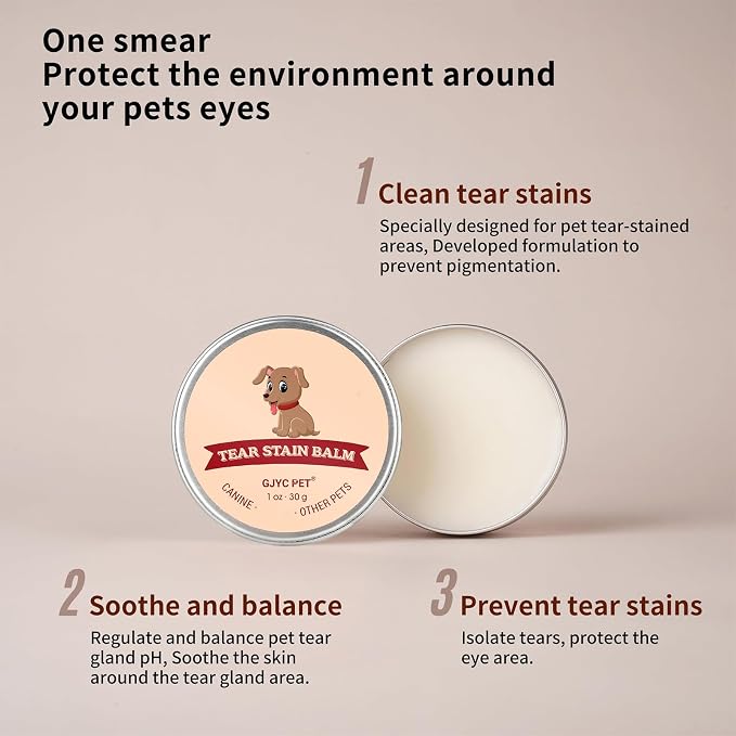 Tear Stain Remover for Dogs, 1oz