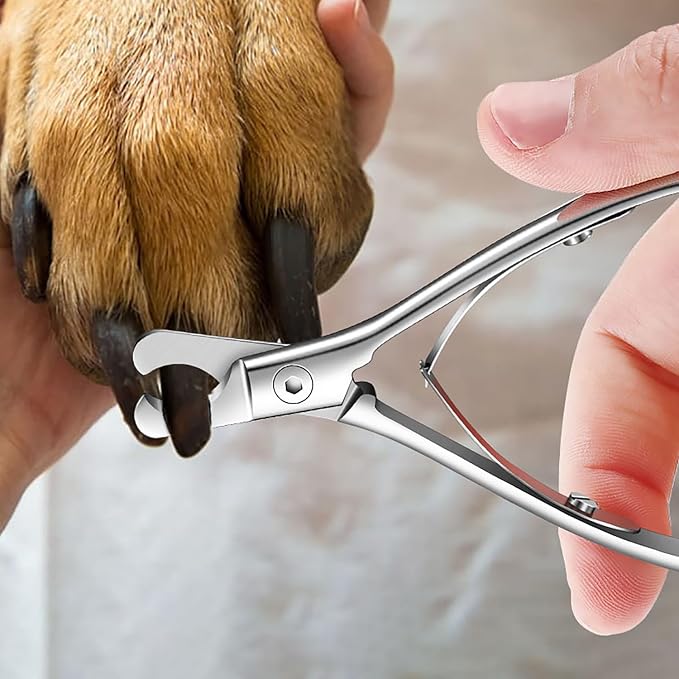 Pet Nail Clippers for Dogs & Cats, Ergonomic Grooming Tool
