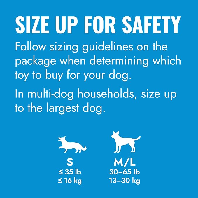 KONG Puppy Tires, Natural Rubber Teething Toy, for Small Puppies, Blue | Durable KONG Natural Rubber Chew & Fetch Toy That Promotes Healthy Teeth & Gums with a Fun Bounce & Easy Roll