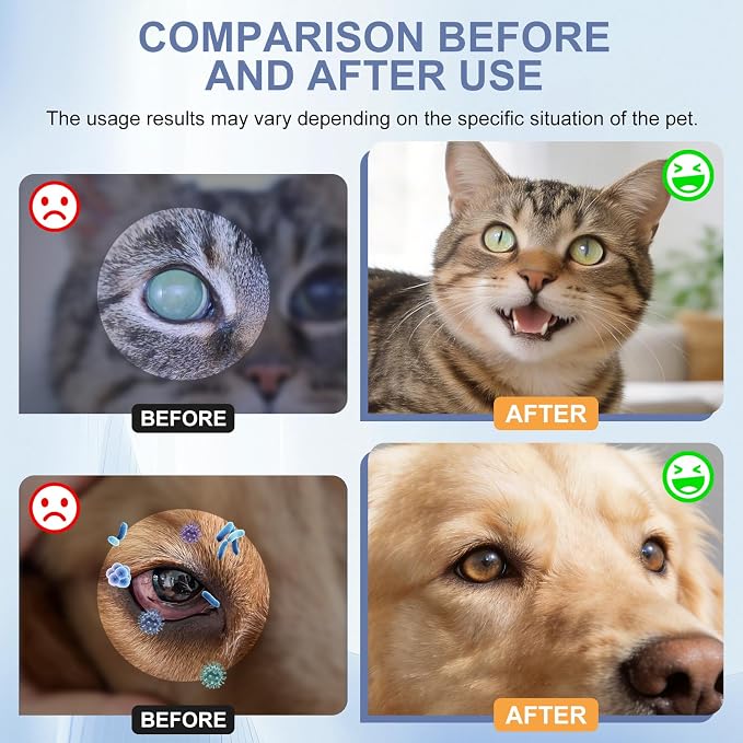 PET Dog Eye Gel Drops, Daily, 1 Pack