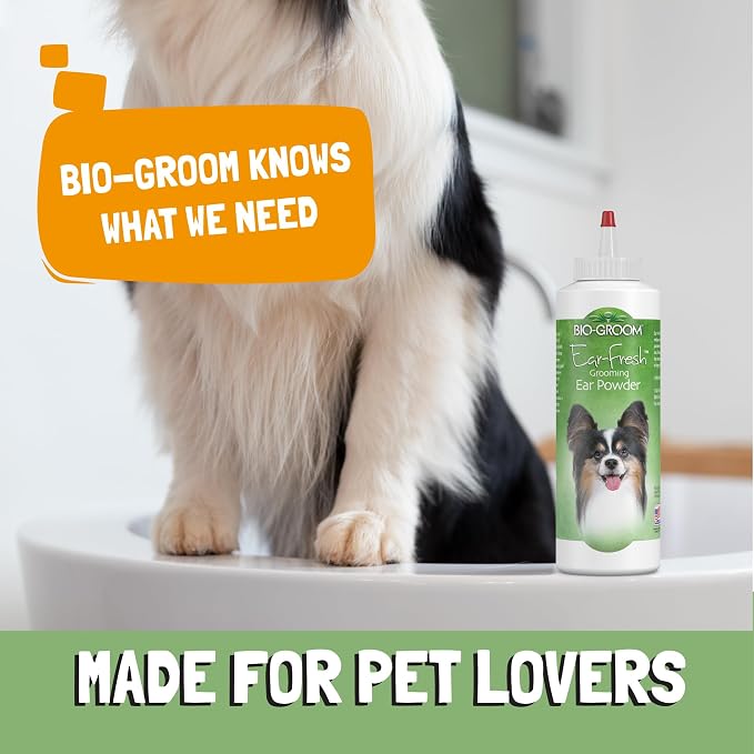 Bio-Groom Ear-Fresh Dog Grooming Ear Powder, 85g 1-Pack