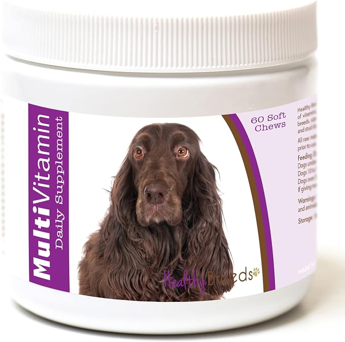 Healthy Breeds Field Spaniel Multi-Vitamin Soft Chews 60 Count (1127-fies-001)