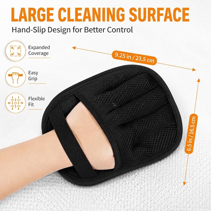 4PCS Pet Hair Removal Gloves for Dogs and Cats, 4-Pack
