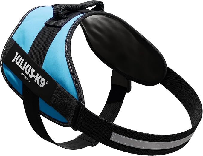 Julius-K9, 16IDC-AM-4, IDC Powerharness, Dog Harness, Size: 4, Aquamarine