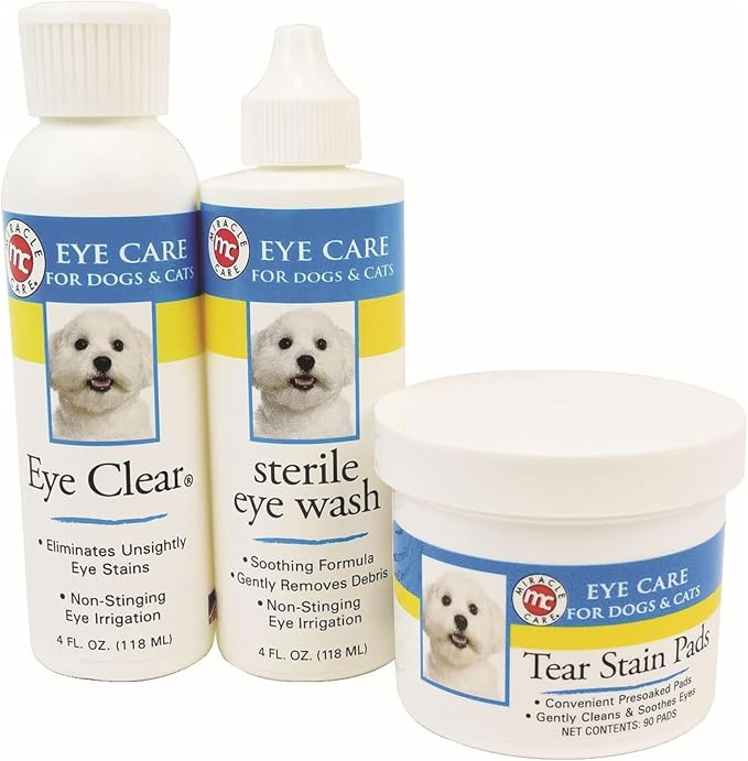 Miracle Care Sterile Eye Wash for Dogs & Cats, 4oz