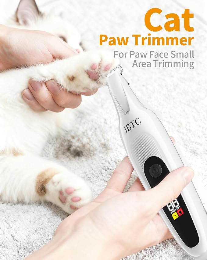 iBTC All-in-One Dog Grooming Kit - White Combination