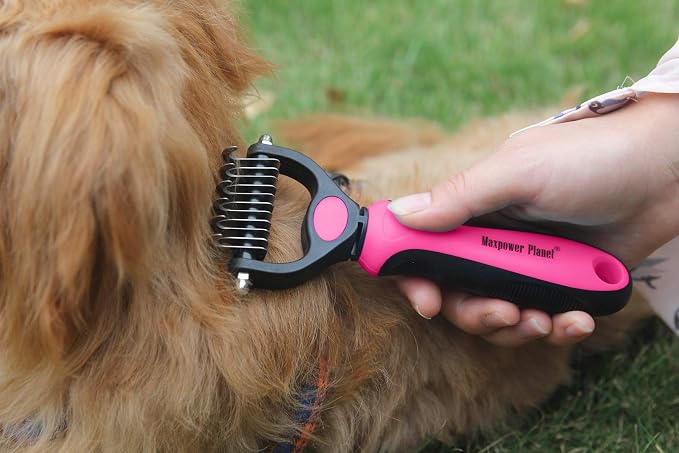 Maxpower Planet Pet Grooming Brush, Pink
