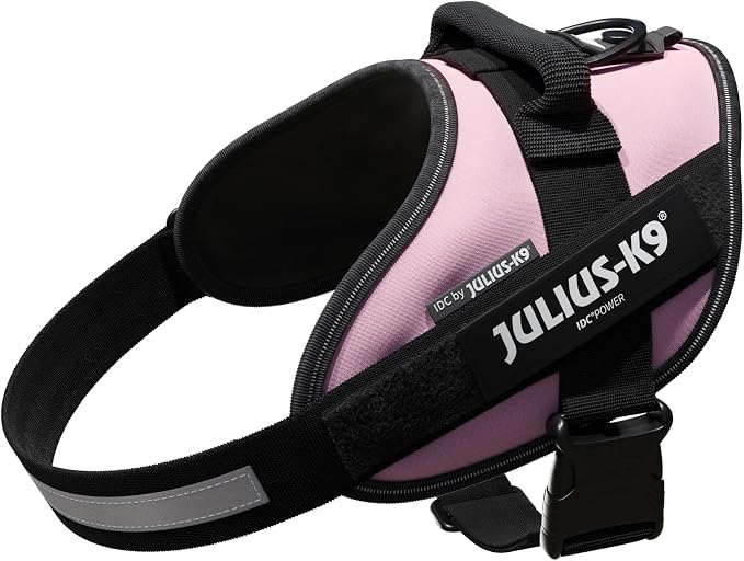 Julius-K9, 16IDC-PN-0, IDC Powerharness, Dog Harness, Size: 0, Pink