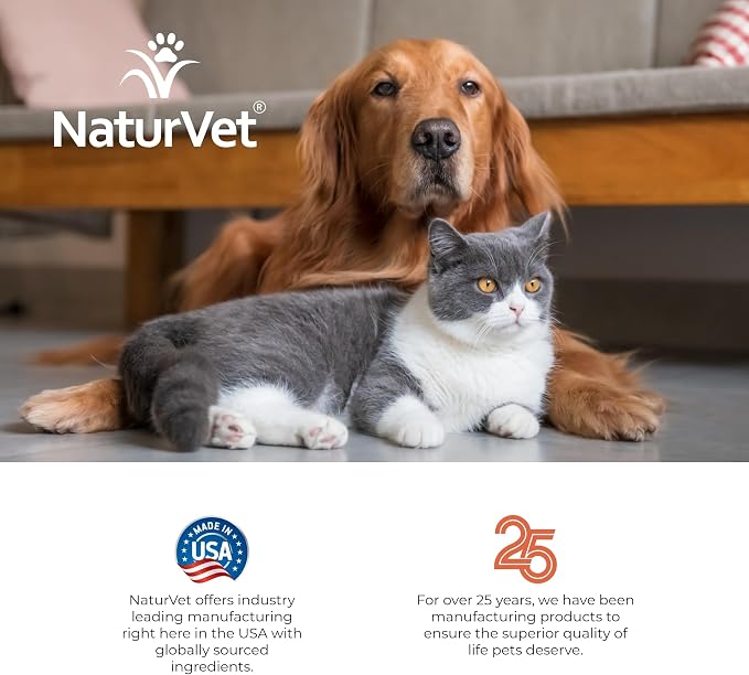 NaturVet Ear Wash with Tea Tree Oil, Aloe & Baby Powder Scent, 8 oz