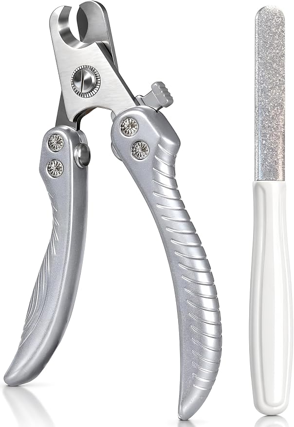 Heavy Duty Dog Nail Clippers for Large Dogs, with Nail File