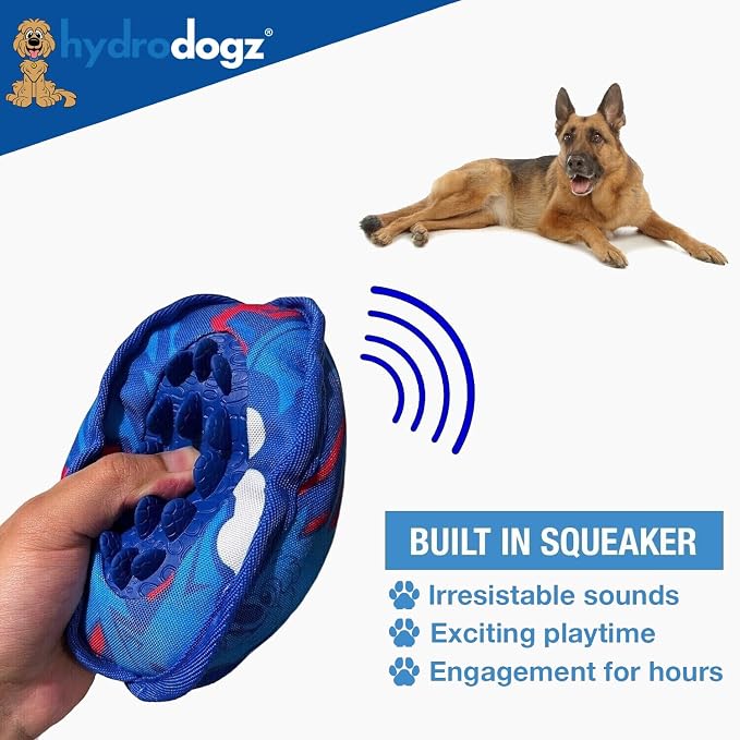 2-Pack Tuff N' Spikey Squeaky Dog Chew Toys