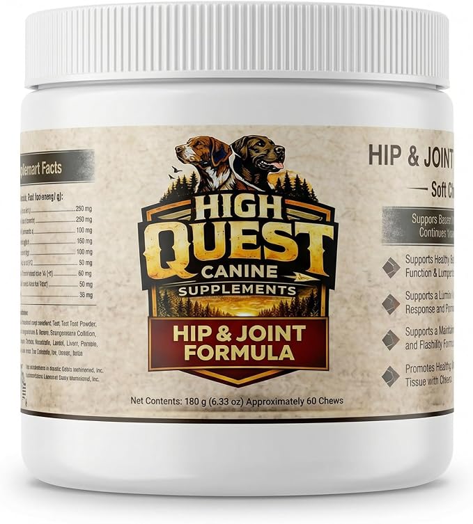 High Quest Canine Supplements for Dogs - Hip & Joint Formula