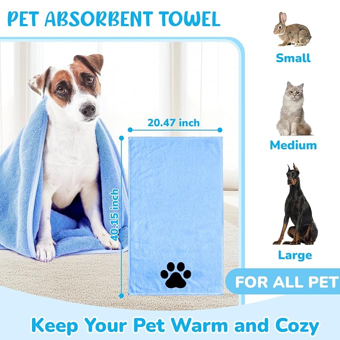 Dog Grooming Kit for Shedding, Small, Blue