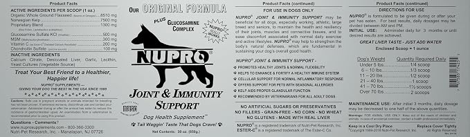 NUPRO® Joint & Immunity Support, 30 Ounces