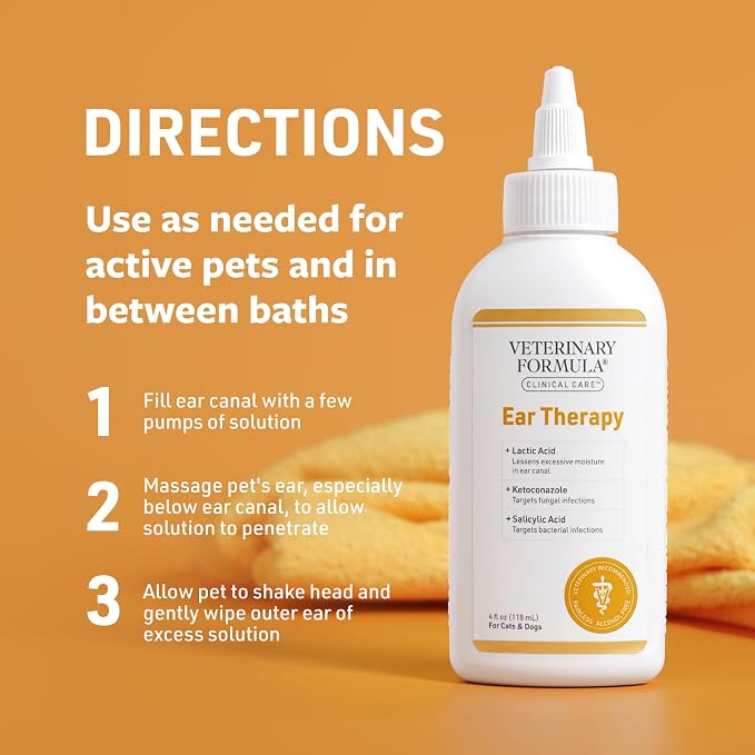 Veterinary Formula Clinical Care Ear Therapy, 4 oz