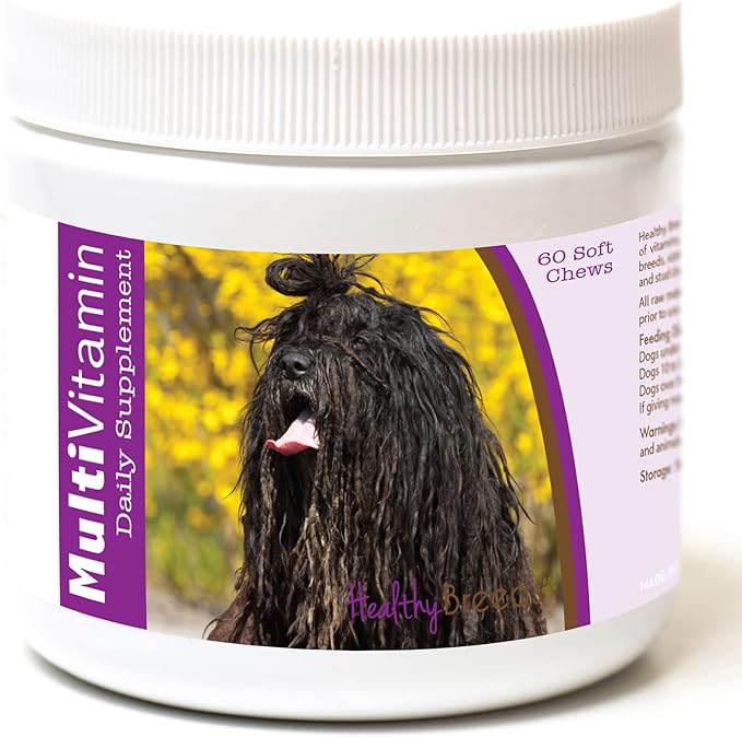 Healthy Breeds Bergamasco Multi-Vitamin Soft Chews 60 Count (1127-brga-001)