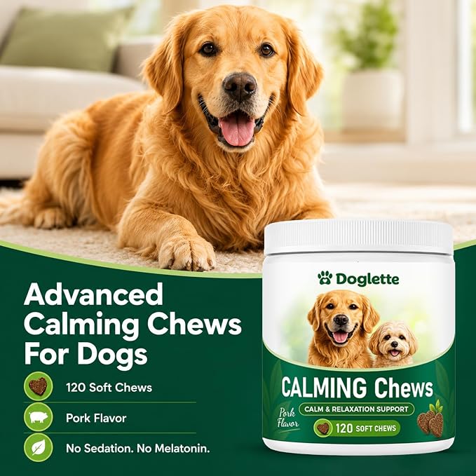 Calming Chews for Dogs-120 Count, 120-Pack, 120 Count