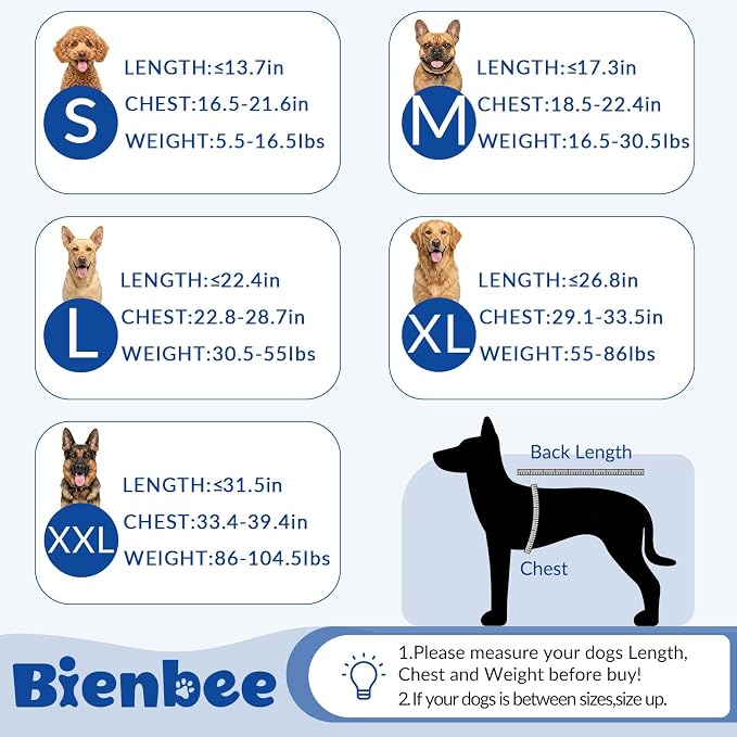 Bienbee Dog Bathrobe, Quick Drying Super Absorbent Pet Robes for Small Medium Large Dogs, Drying Coat for After Bath & Swim, Warm & Cozy Dogs Towels, Dog Puppy Bath Supplies, Black XL