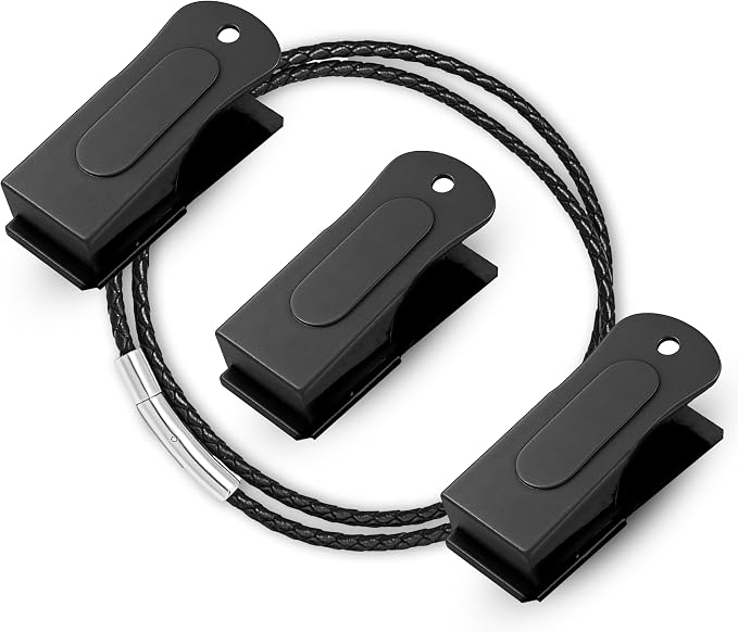 Metal Clickers for Dog Training, Black, 3 Pack