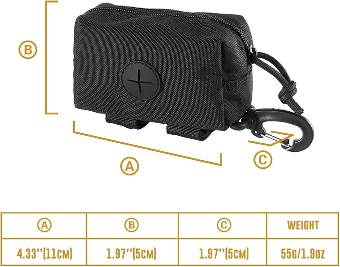 ONETIGRIS Dog Poop Bag Pouch
