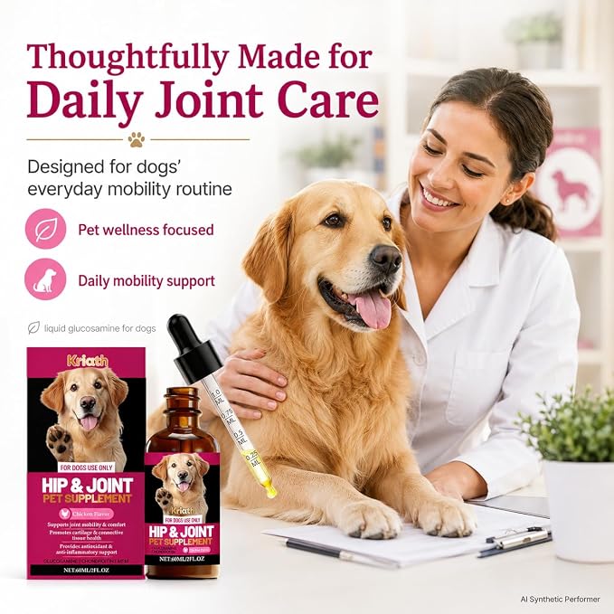 Liquid Hip and Joint Supplement for Dogs