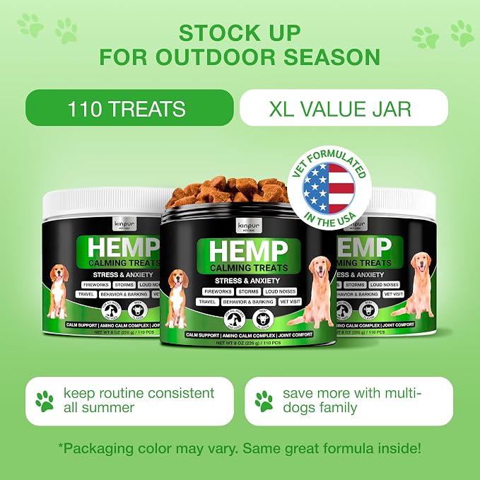 Calming Chews for Dogs, Valerian, Chamomile