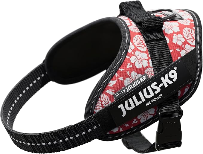Julius-K9, IDC Powerharness, Dog Harness, Size: Mini, Aloha Red