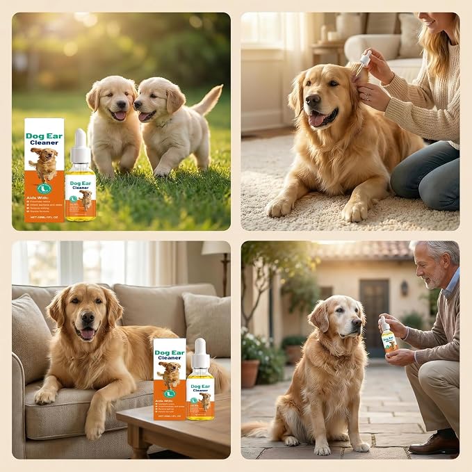 Dog Ear Drops for Infection & Yeast, 1 oz