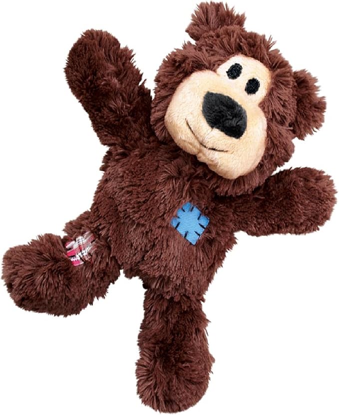 KONG Wild Knots Bear Dog Toy - Small/Medium - Assorted Colors
