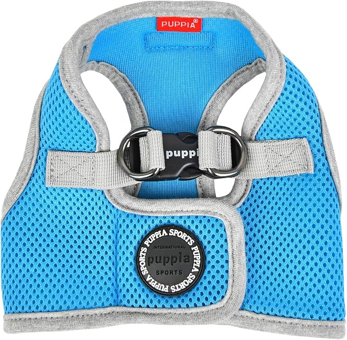Puppia Soft Vest Harness B II - Sky Blue - L