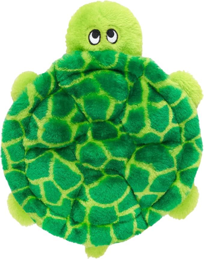 ZippyPaws Squeakie Crawlers for Small, Medium, & Large Dogs - 2 Pack, 10" | No Stuffing Dog Toys to Keep Them Busy, Squeaky Pet Toy for Boredom, Unstuffed Chew Toy, Puppy Products, Turtle & Ladybug