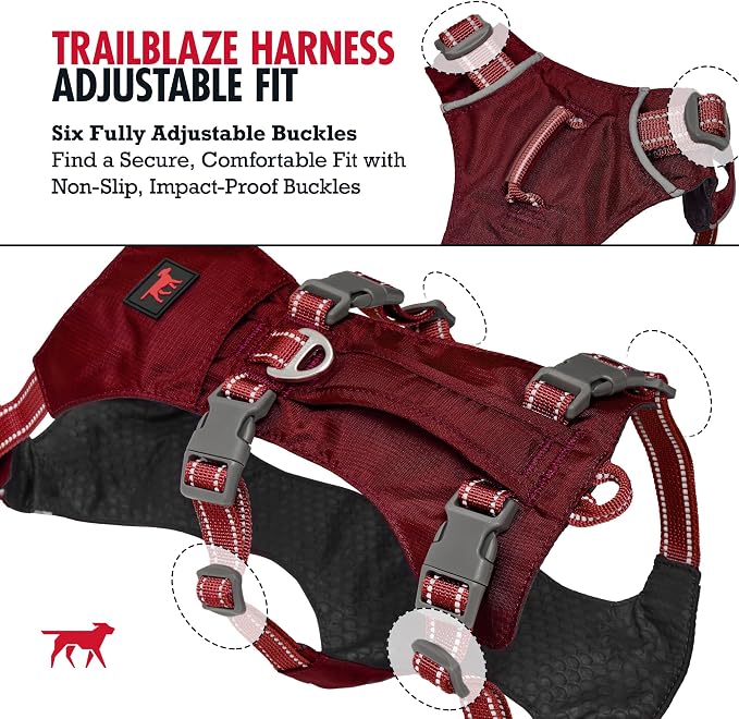 Tuff Pupper Escape Proof Dog Harness for Extra Small Dogs | No Pull Lightweight Adjustable Harness | No Escape Multifunctional Outdoor Pet Gear | Strong Durable Breathable | Secure Comfortable Fit