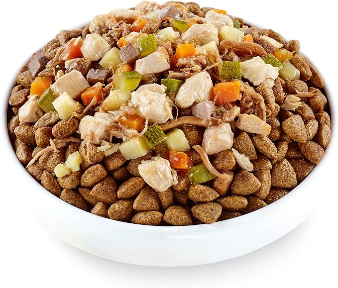 Applaws Taste Toppers, Grain-Free Dog Food Topper, Limited Ingredient, Chicken & Lamb Stew with Carrot, Courgette & Sweet Potato (12 x 5.5oz Cans)