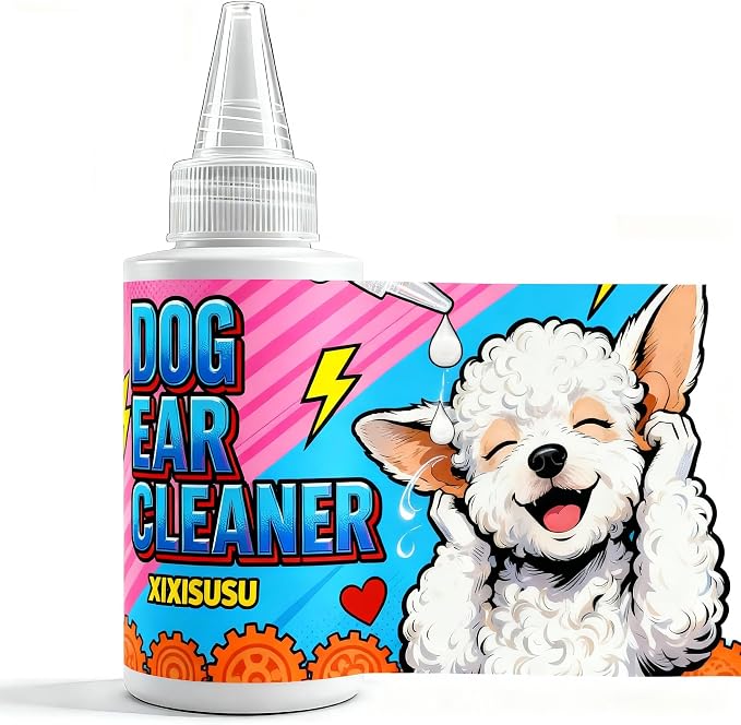 Dog Ear Cleaner Solution & Medicated Ear Drops, 2 fl oz
