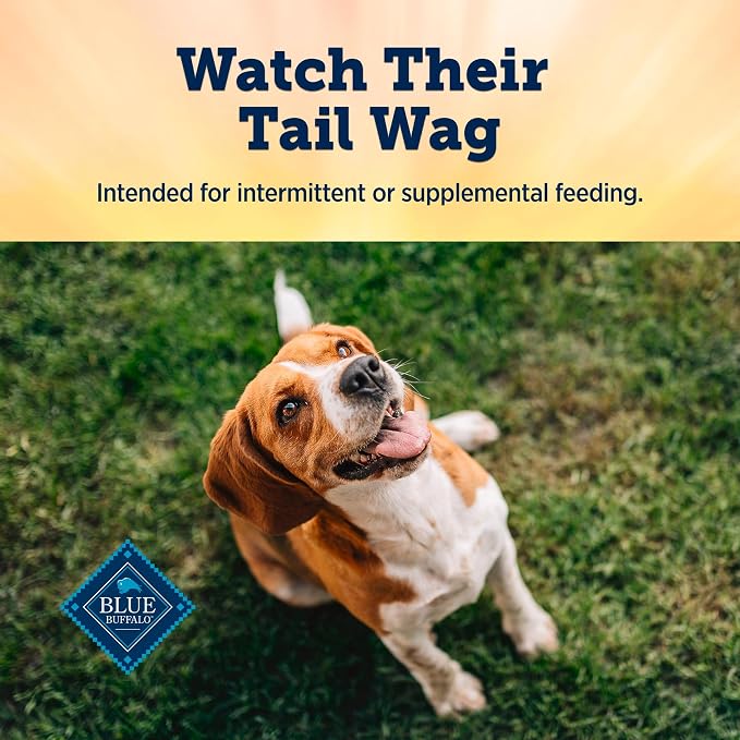 Blue Buffalo True Chews Premium Jerky Cuts with Real Steak, Chicken-Free Natural Dog Treats, Mineral-Enhanced for Flavor, 10 oz. Bag