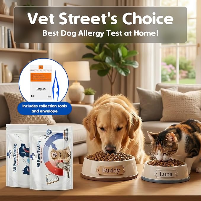 At-Home Sensitivity Test for Dogs & Cats - 400+ Foods