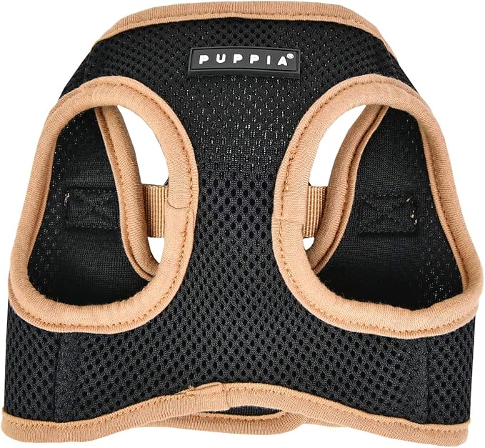 Puppia Soft Vest Harness B II - Black - L