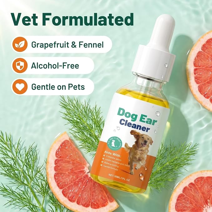 Dog Ear Drops for Infection & Yeast, 1 oz