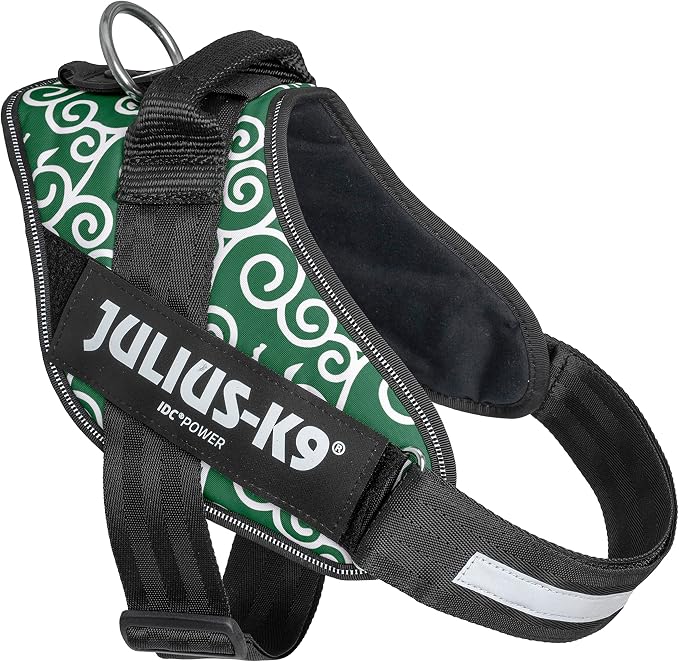 Julius-K9 Julius K9 IDC Power Harness, Size: XL/2, Arabesque Green