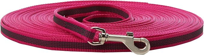 Color & Gray Adjustable Super-Grip Leash, 14 mm x 2,2 m, Pink-Gray